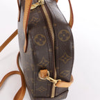 Louis Vuitton Spontini Monogram Canvas 2Way Handbag in Brown