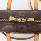 Louis Vuitton Spontini Monogram Canvas 2Way Handbag in Brown