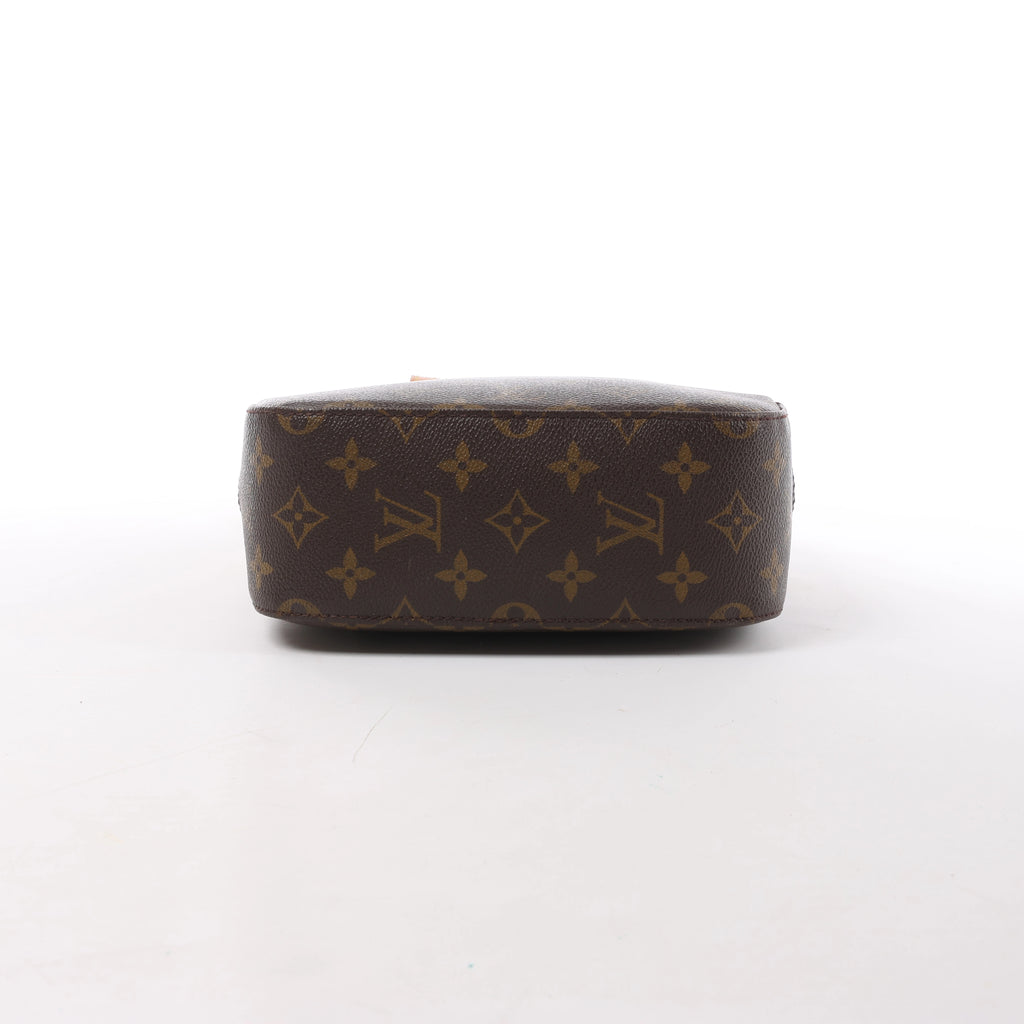 Louis Vuitton Spontini Monogram Canvas 2Way Handbag in Brown