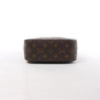 Louis Vuitton Spontini Monogram Canvas 2Way Handbag in Brown
