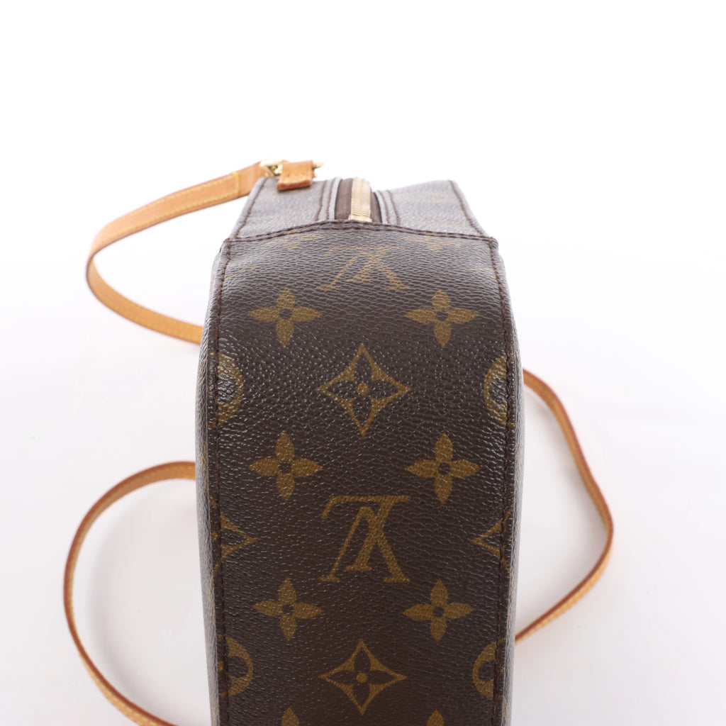Louis Vuitton Spontini Monogram Canvas 2Way Handbag in Brown
