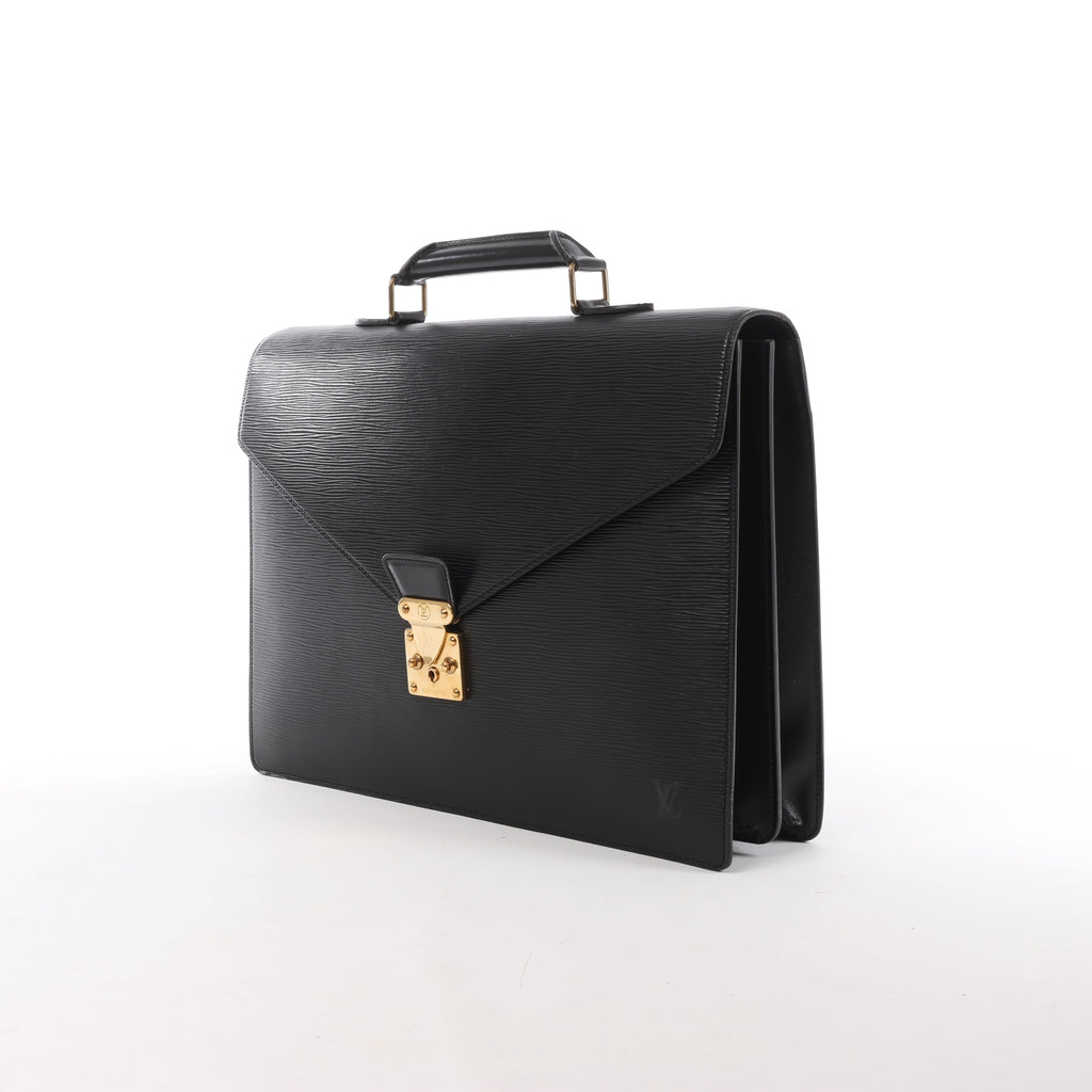 Bolso de hombro Louis Vuitton Amfar Vanity Three en lona Monogram marrón M47275