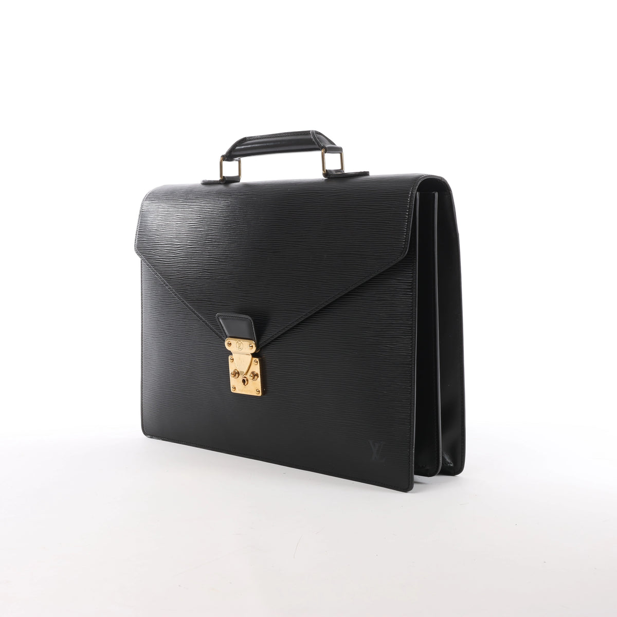 Bolso de hombro Louis Vuitton Amfar Vanity Three en lona Monogram marrón M47275