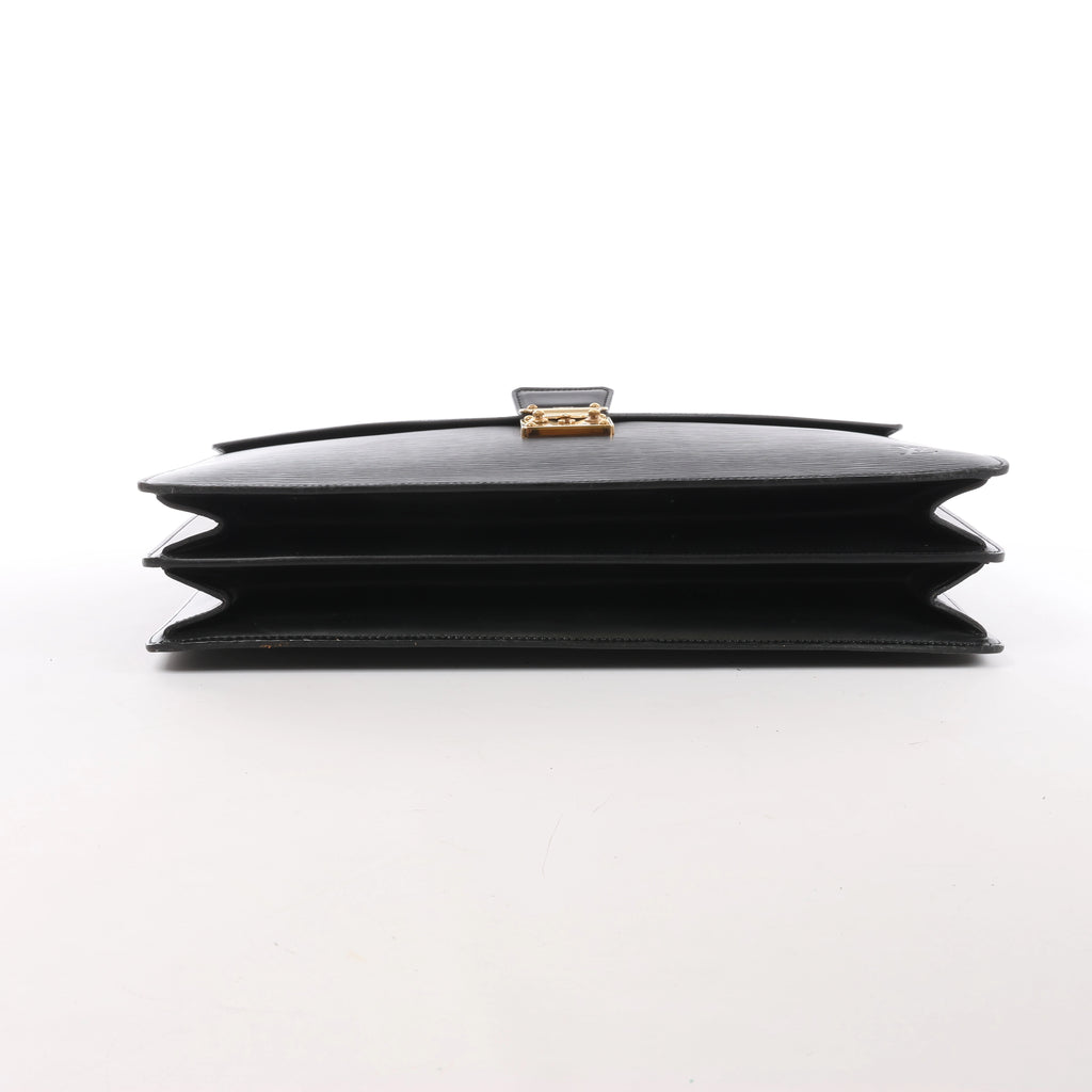Bolso de hombro Louis Vuitton Amfar Vanity Three en lona Monogram marrón M47275