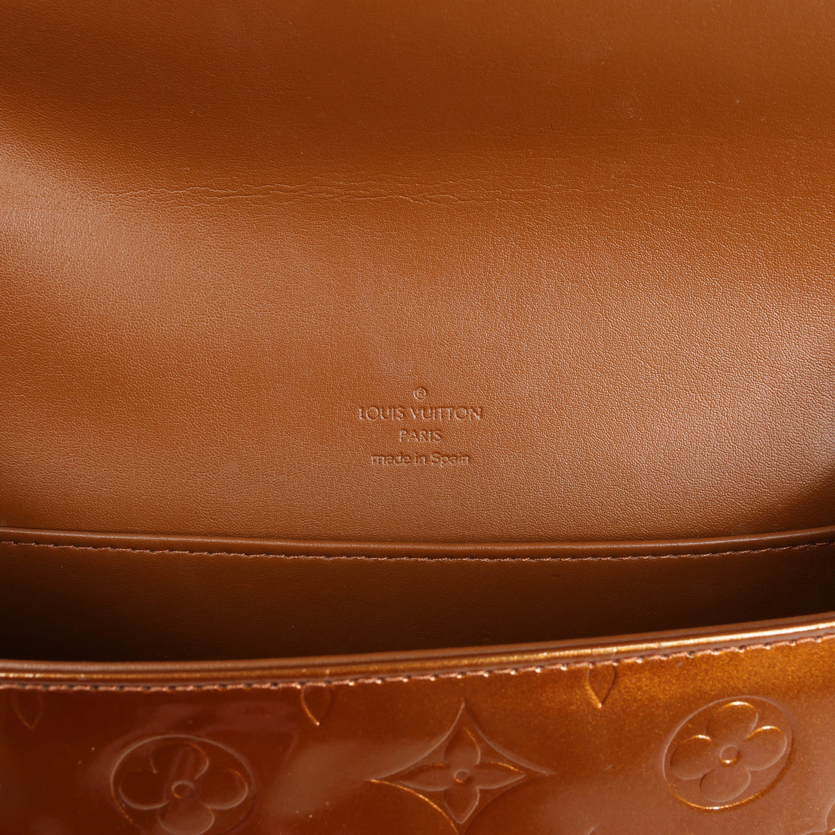 Bolso de hombro Louis Vuitton Amfar Vanity Three en lona Monogram marrón M47275
