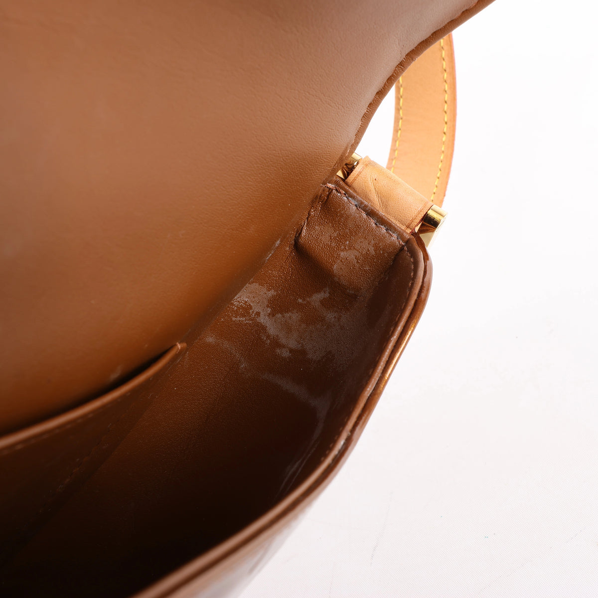 Bolso de hombro Louis Vuitton Amfar Vanity Three en lona Monogram marrón M47275
