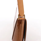 Bolso de hombro Louis Vuitton Amfar Vanity Three en lona Monogram marrón M47275