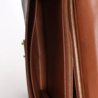 Bolso de hombro Louis Vuitton Noe de cuero Epi en negro y rojo castellano M44017