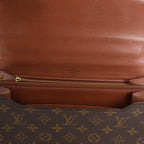 Bolso de hombro Louis Vuitton Noe de cuero Epi en negro y rojo castellano M44017
