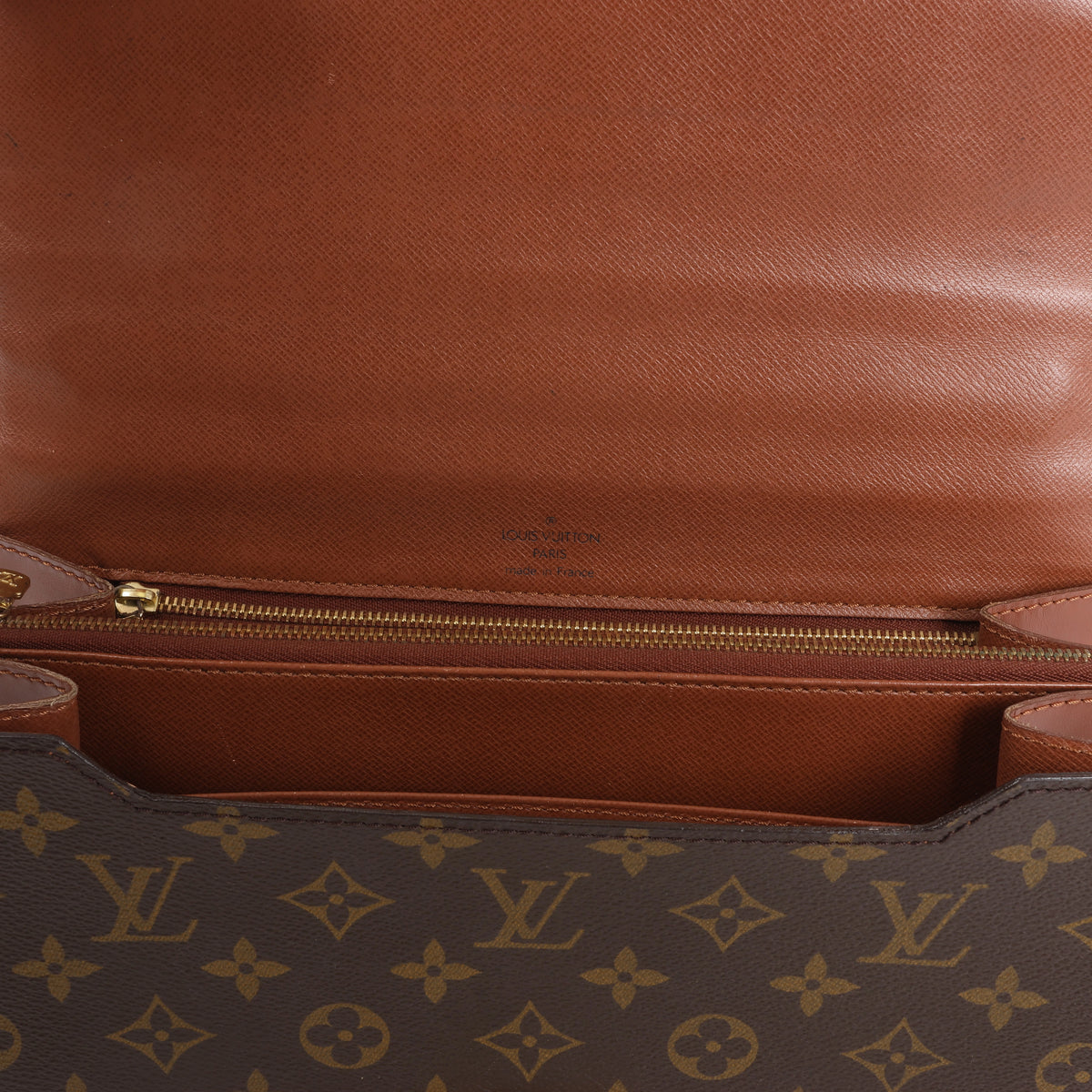 Bolso de hombro Louis Vuitton Noe de cuero Epi en negro y rojo castellano M44017