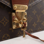Bolso de hombro Louis Vuitton Noe de cuero Epi en negro y rojo castellano M44017