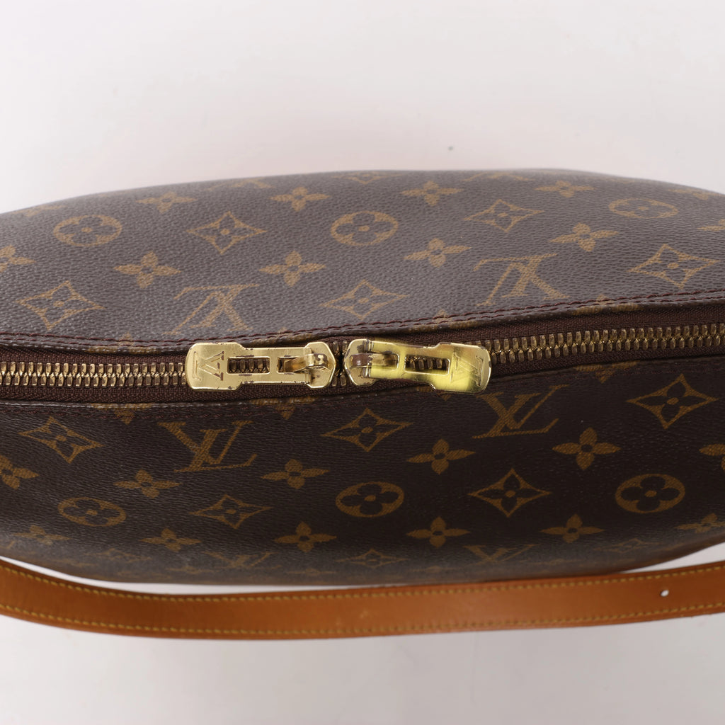 Bolso de hombro Louis Vuitton Noe de cuero Epi en negro y rojo castellano M44017