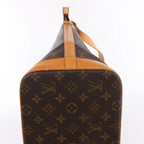 Bolso de hombro Louis Vuitton Noe de cuero Epi en negro y rojo castellano M44017