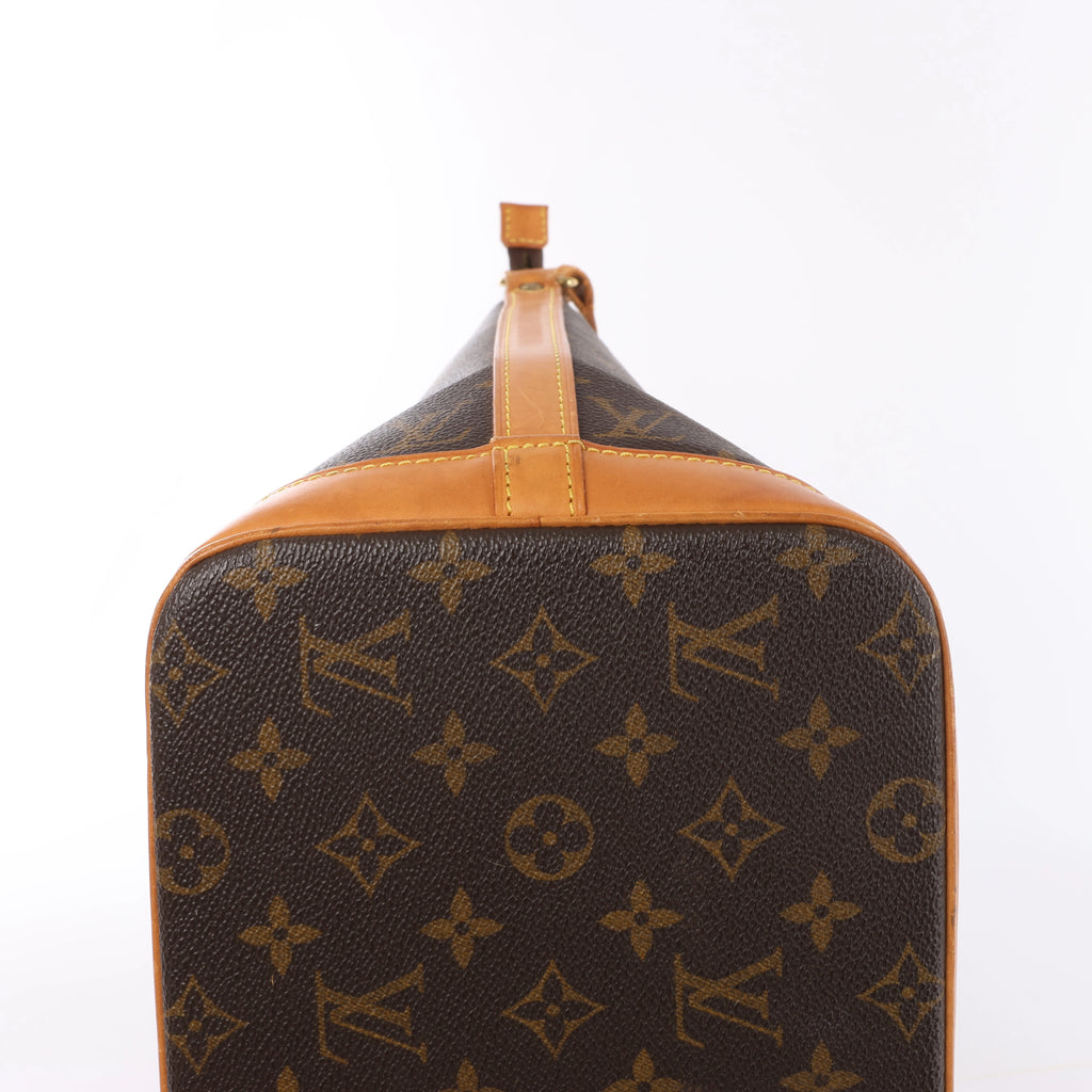 Bolso de hombro Louis Vuitton Noe de cuero Epi en negro y rojo castellano M44017