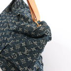 Louis Vuitton Daily GM Denim Shoulder Bag in Blue