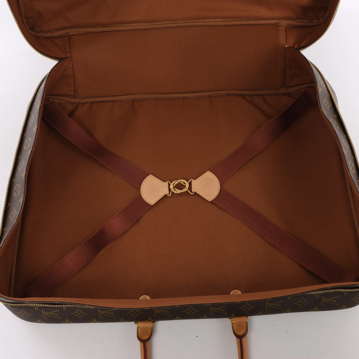 Louis Vuitton Sirius 55 Monogram Travel Bag in Brown