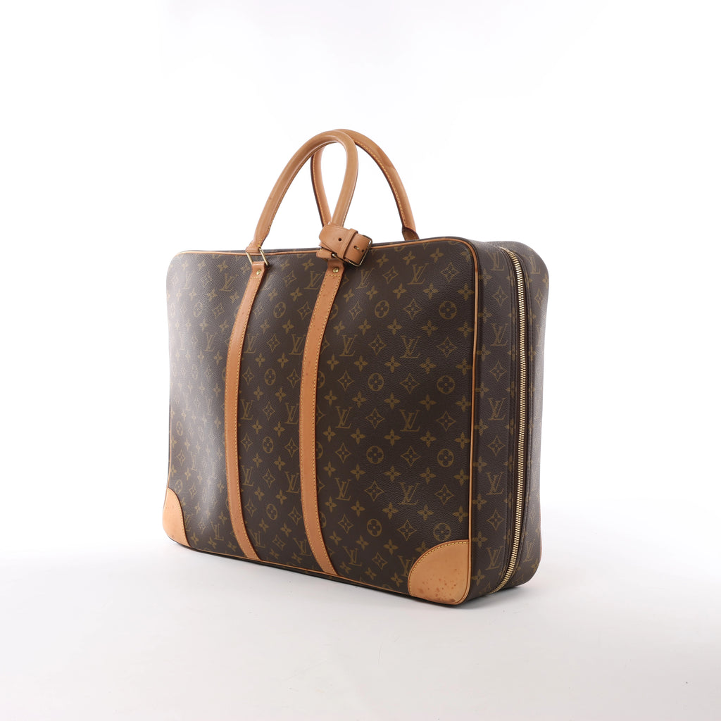 Louis Vuitton Sirius 55 Monogram Travel Bag in Brown