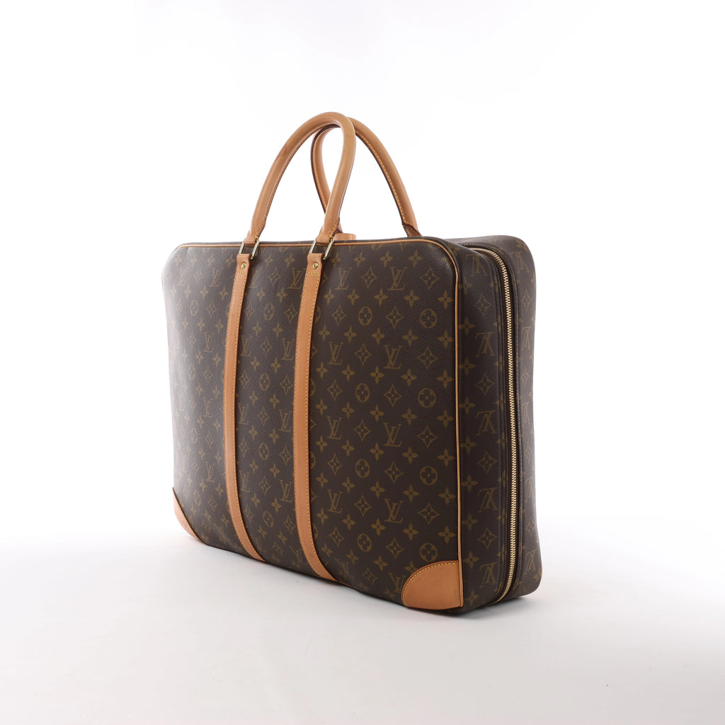 Louis Vuitton Sirius 55 Monogram Travel Bag in Brown