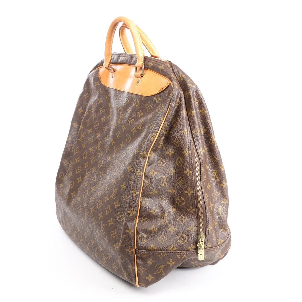 Louis Vuitton Evasion Monogram Travel Bag in Brown