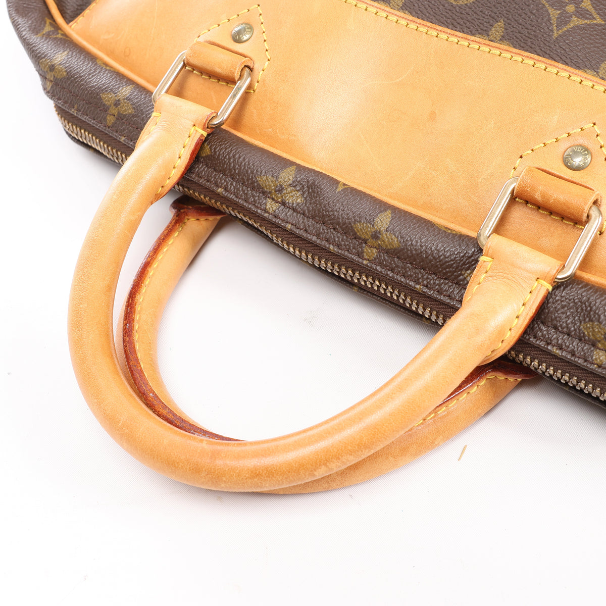 Louis Vuitton Evasion Monogram Travel Bag in Brown