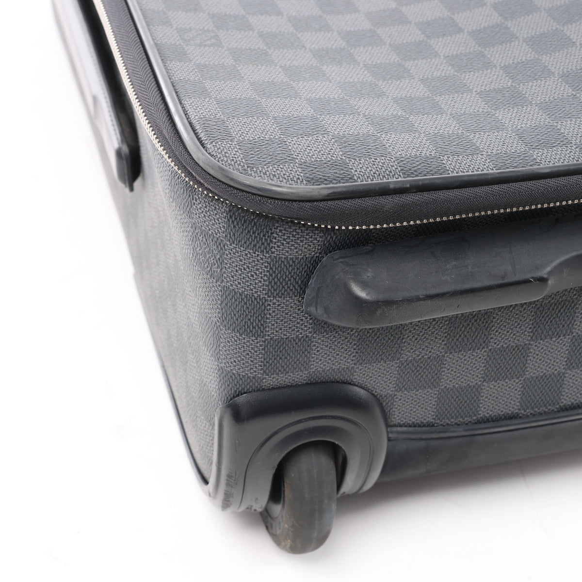 Louis Vuitton Pegase 55 Damier Graphite Travel Bag in Black