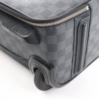 Louis Vuitton Pegase 55 Damier Graphite Travel Bag in Black