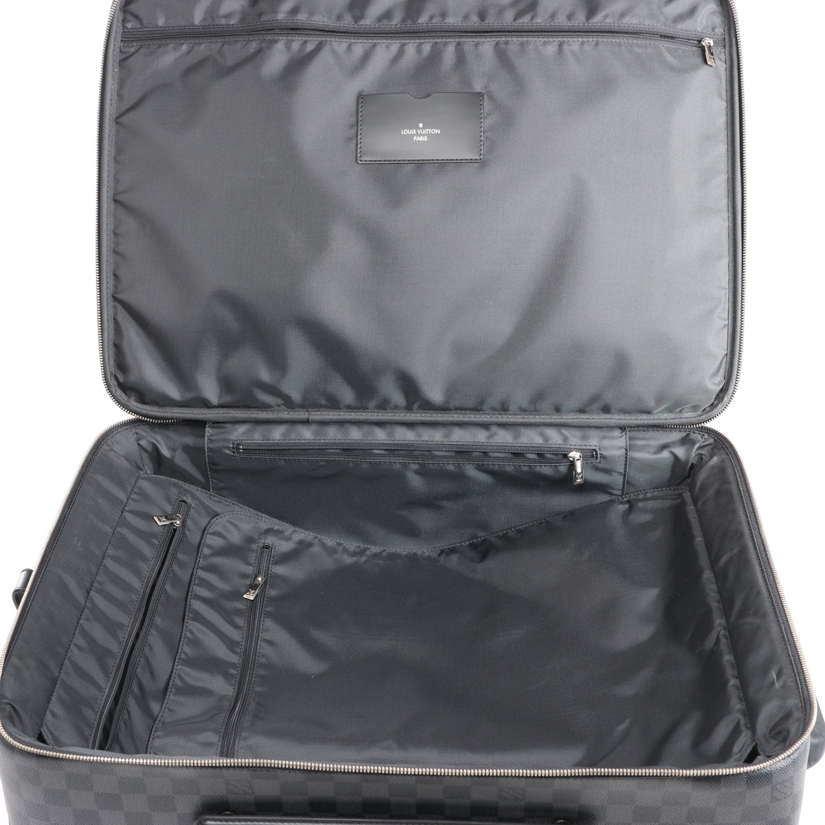 Louis Vuitton Pegase 55 Damier Graphite Travel Bag in Black