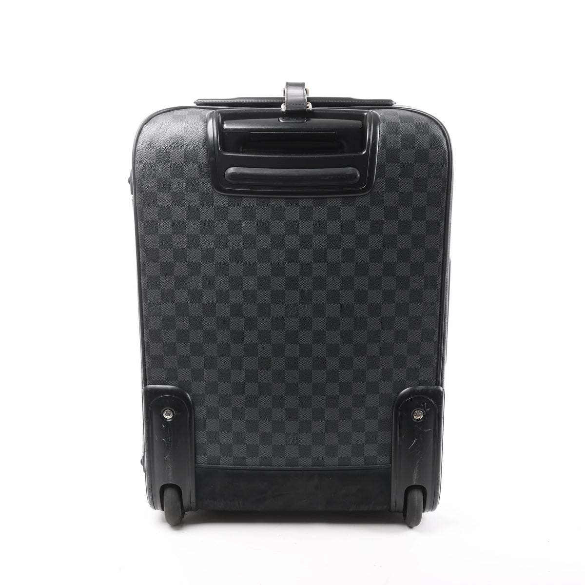Louis Vuitton Pegase 55 Damier Graphite Travel Bag in Black