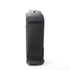 Louis Vuitton Pegase 55 Damier Graphite Travel Bag in Black