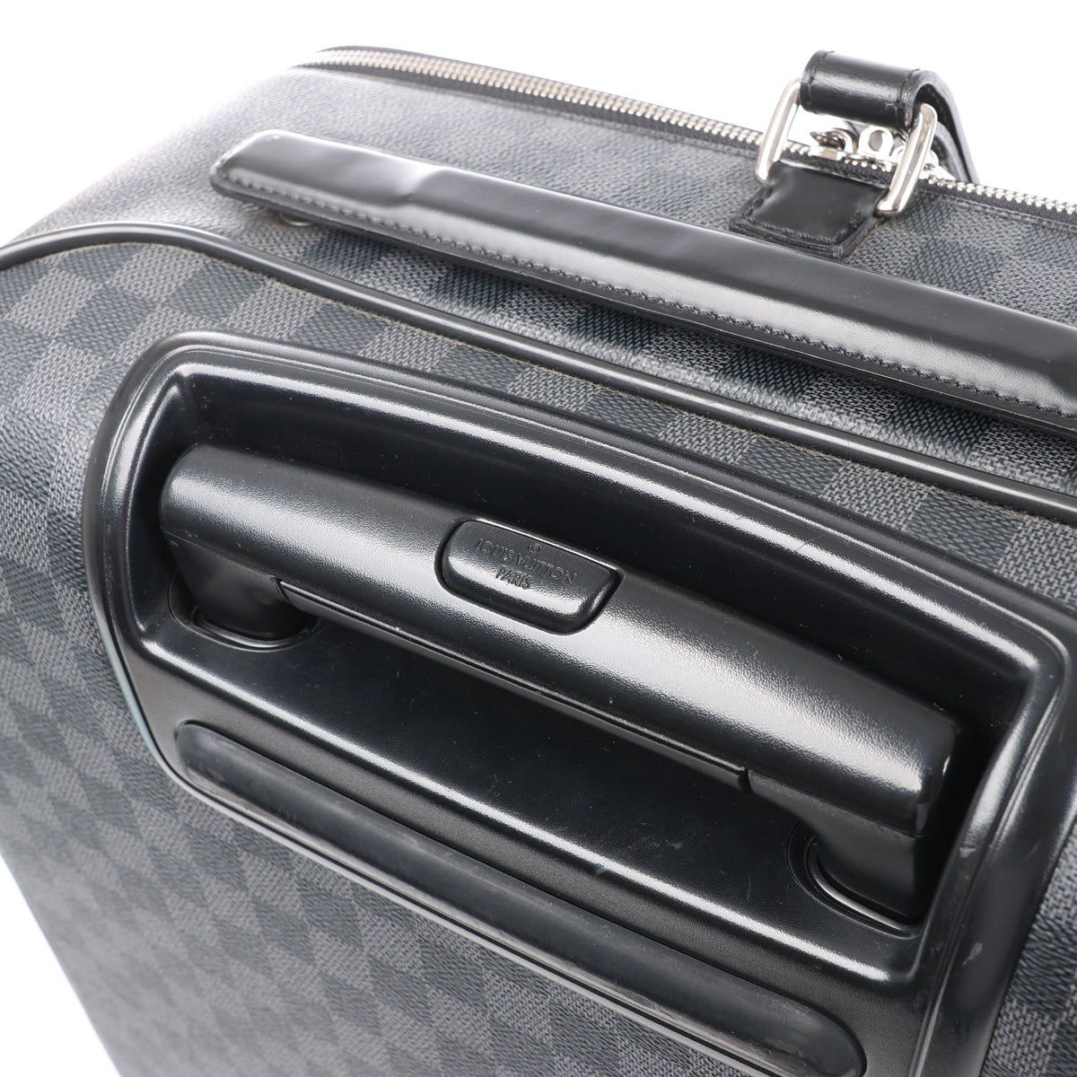 Louis Vuitton Pegase 55 Damier Graphite Travel Bag in Black