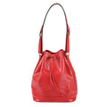 LOUIS VUITTON Epi Leather Noe Shoulder Bag in Red