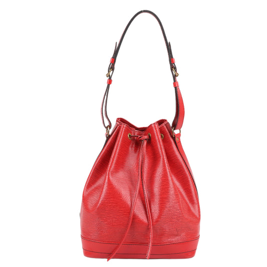 Sac à bandoulière Noe en cuir épi LOUIS VUITTON en rouge