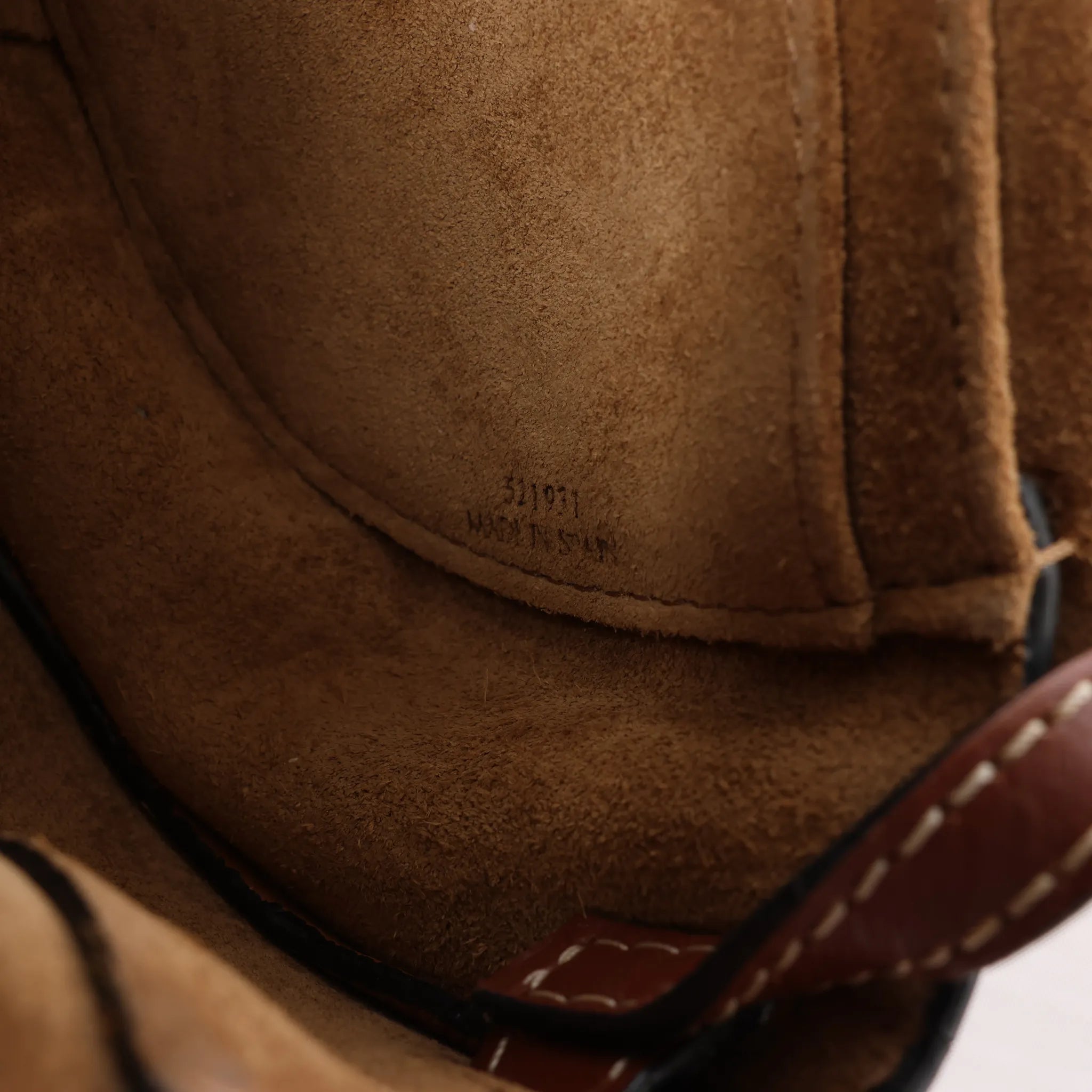 LOEWE Gate Small Crossbody Bag in Brown