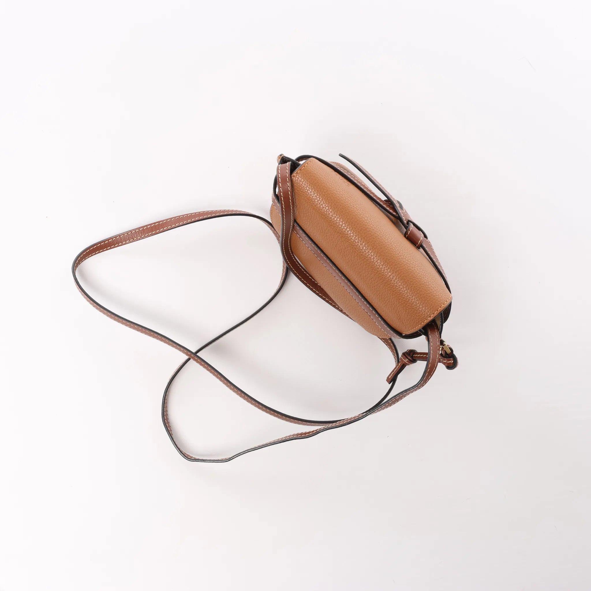 LOEWE Gate Small Crossbody Bag in Brown
