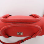 Bolso de mano LOEWE Puzzle pequeño de cuero 2 vías en rosa