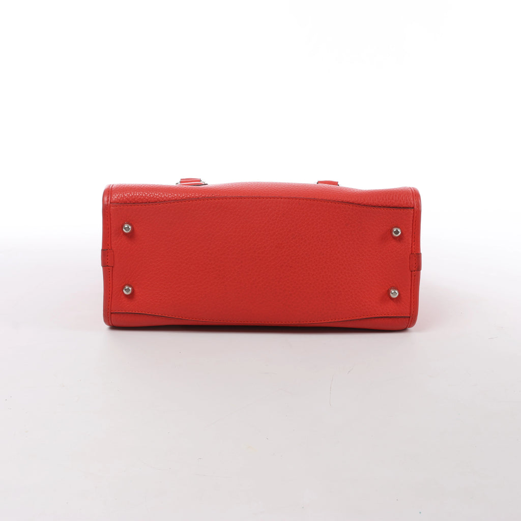 Bolso de mano LOEWE Puzzle pequeño de cuero 2 vías en rosa