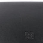 Loewe Anagram Leather Travel Bag in Black