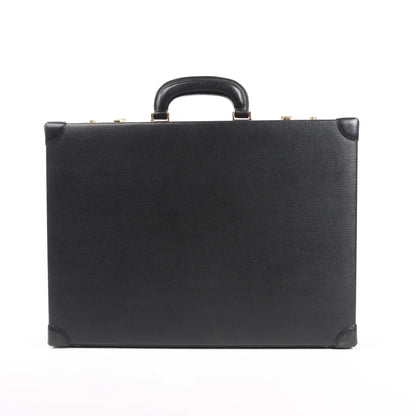Loewe Anagram Leather Travel Bag in Black