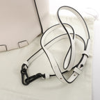 LOEWE Bamboo Buckets Leather 2Way Handbag in White