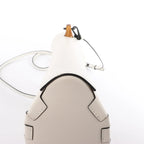 LOEWE Bamboo Buckets Leather 2Way Handbag in White