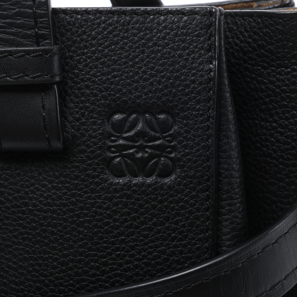Bolso de mano LOEWE Puzzle pequeño de cuero 2 vías en rosa