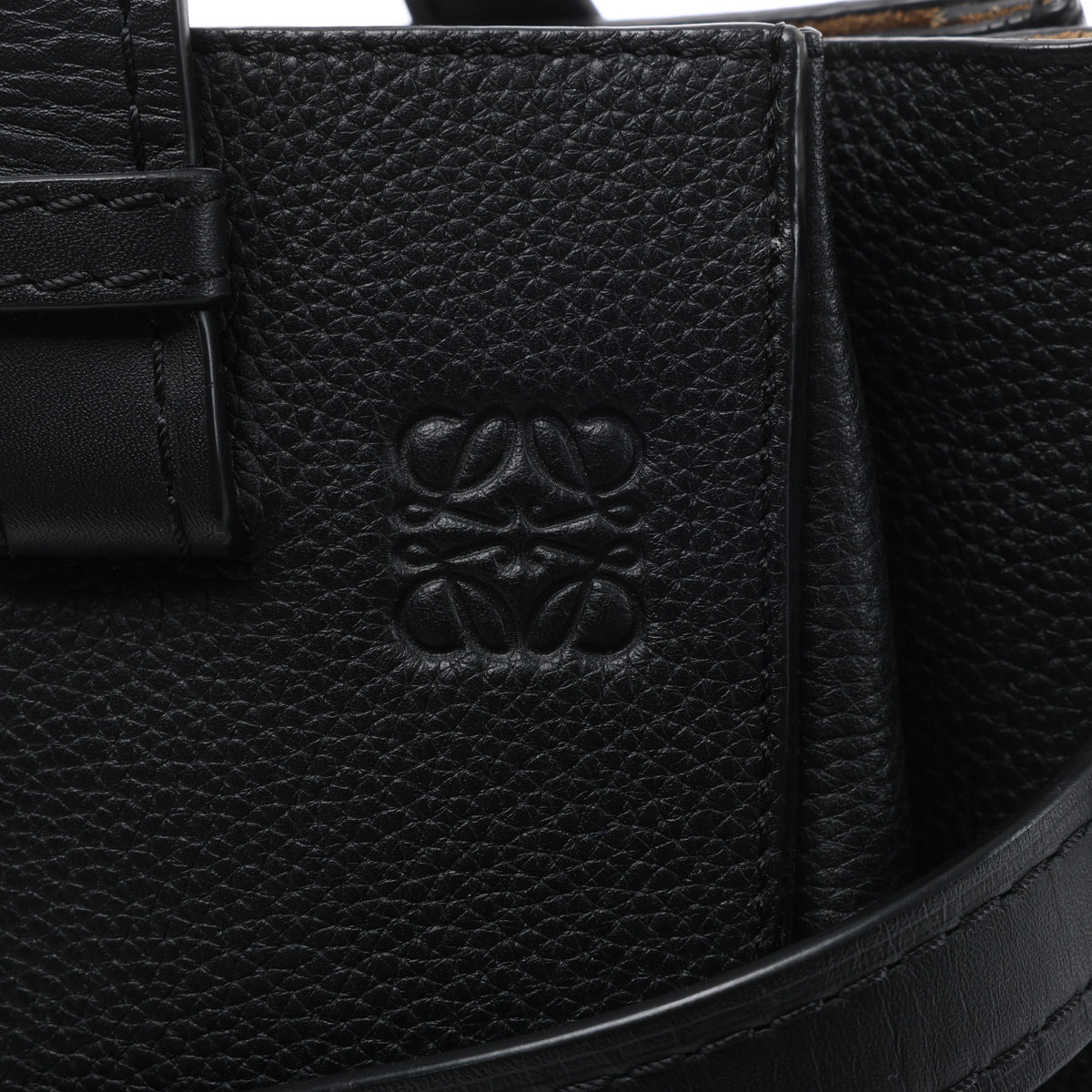 Bolso de mano LOEWE Puzzle pequeño de cuero 2 vías en rosa