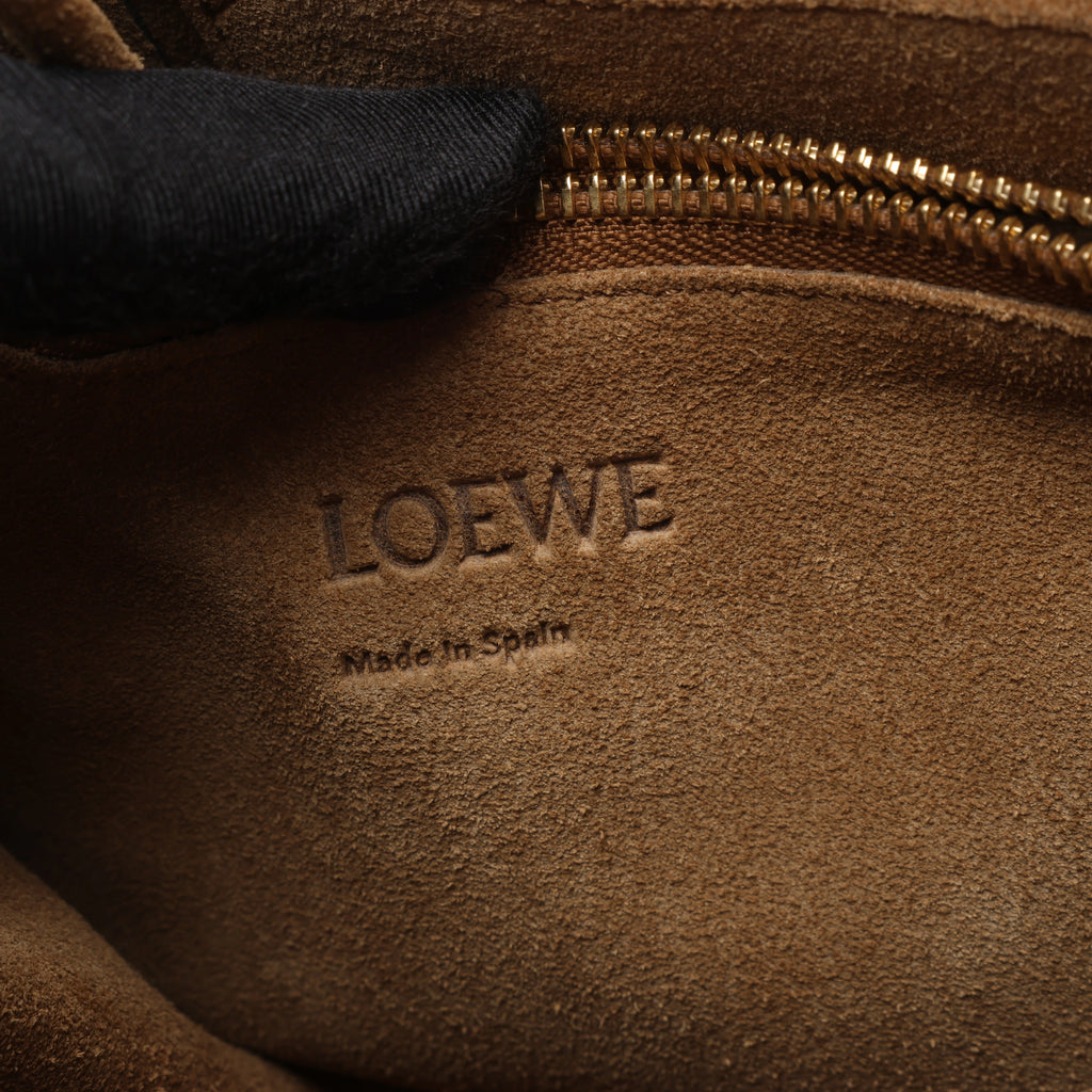 Bolso de mano LOEWE Puzzle pequeño de cuero 2 vías en rosa