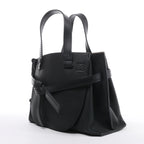 Bolso de mano LOEWE Puzzle pequeño de cuero 2 vías en rosa