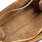 LOEWE Gate Top Handle Leather 2Way Handbag in Brown