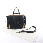 Bolso de mano LOEWE Gate Top Handle de cuero, 2 en 1, color negro