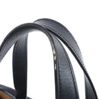 LOEWE Gate Top Handle Leather 2Way Handbag in Black