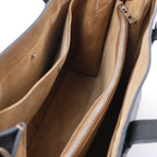 LOEWE Gate Top Handle Leather 2Way Handbag in Black