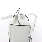 LOEWE Gate Mini Top Handle Leather 2Way Handbag in Gray