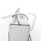 LOEWE Gate Mini Top Handle Leather 2Way Handbag in Gray